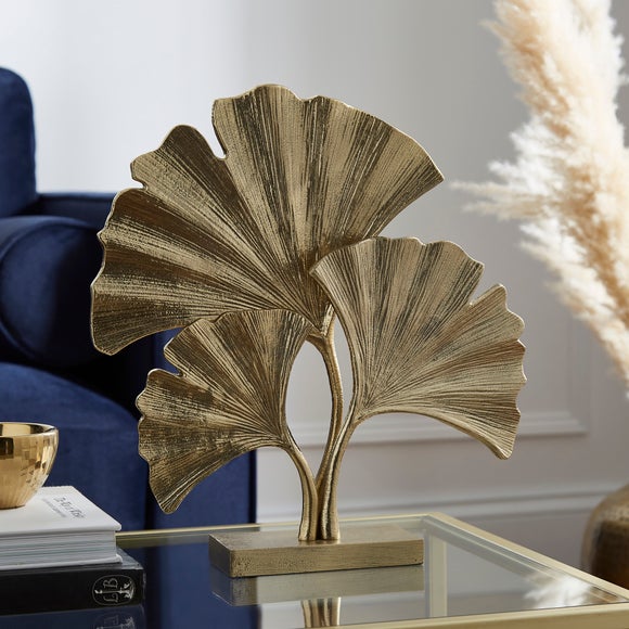 Gingko Metal Leaf Ornament
