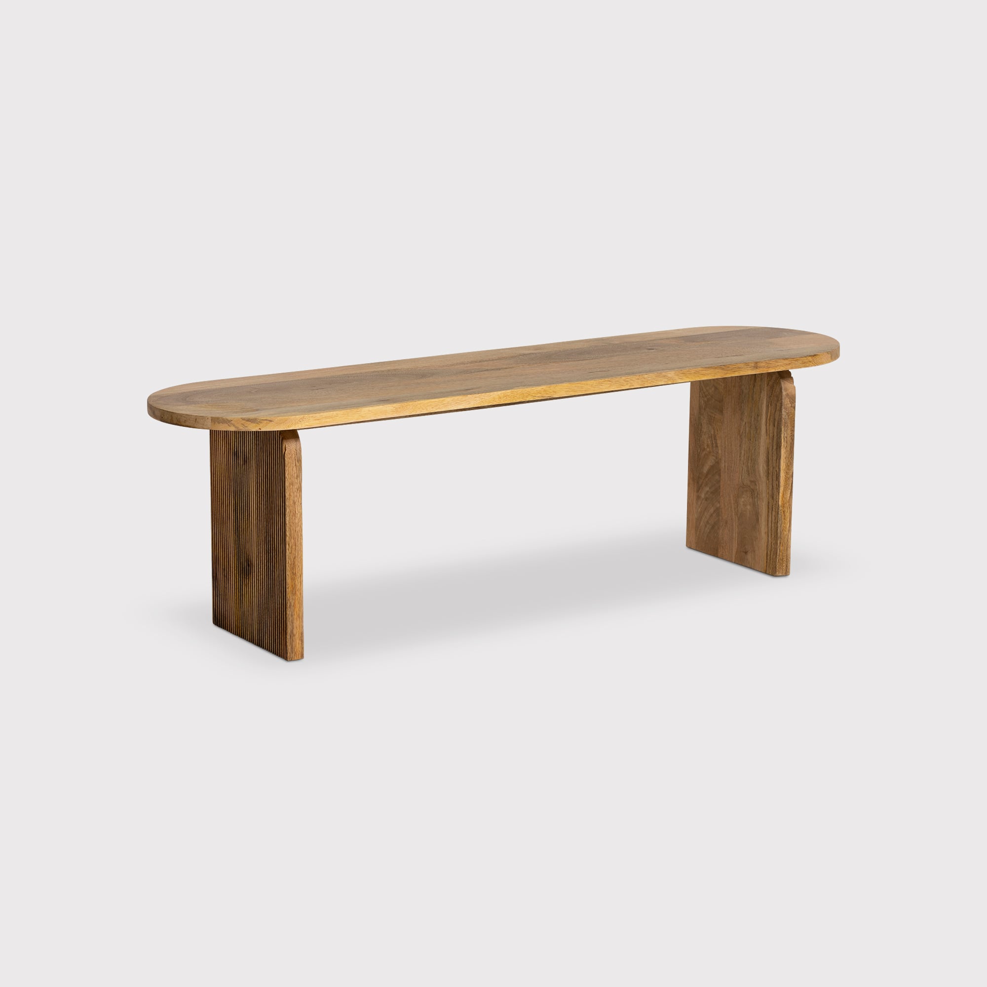 Zuberi Bench 150CM, Neutral Wood | Barker & Stonehouse