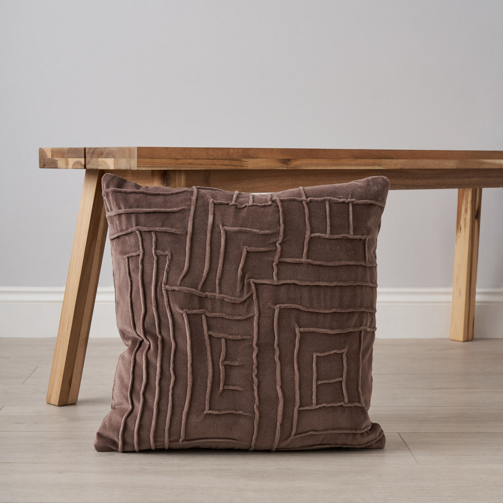 Genevieve Cushion, Taupe
