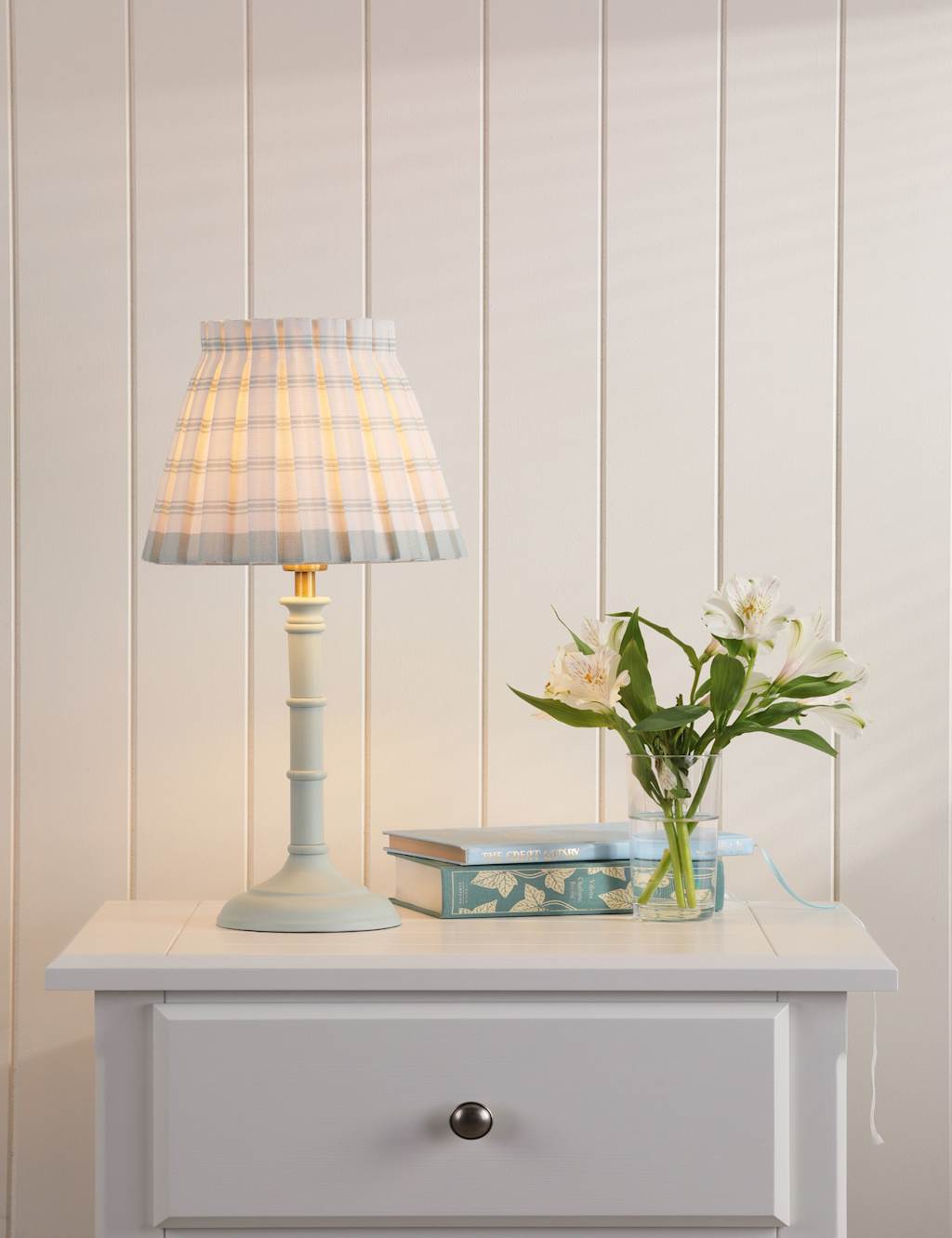Laura Ashley Farnworth Table Lamp Green