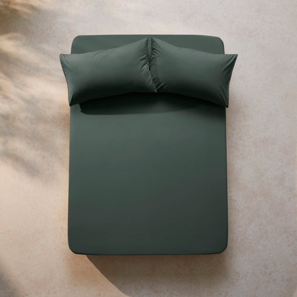 100% Egyptian Cotton 220 Thread Count True Grip® Fitted Sheet 5