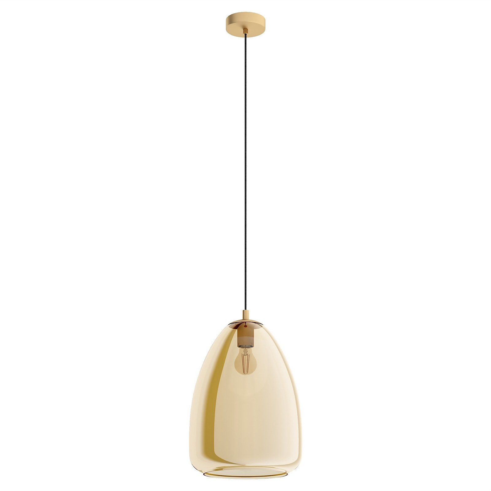 Eglo Alobrase Pendant Amber