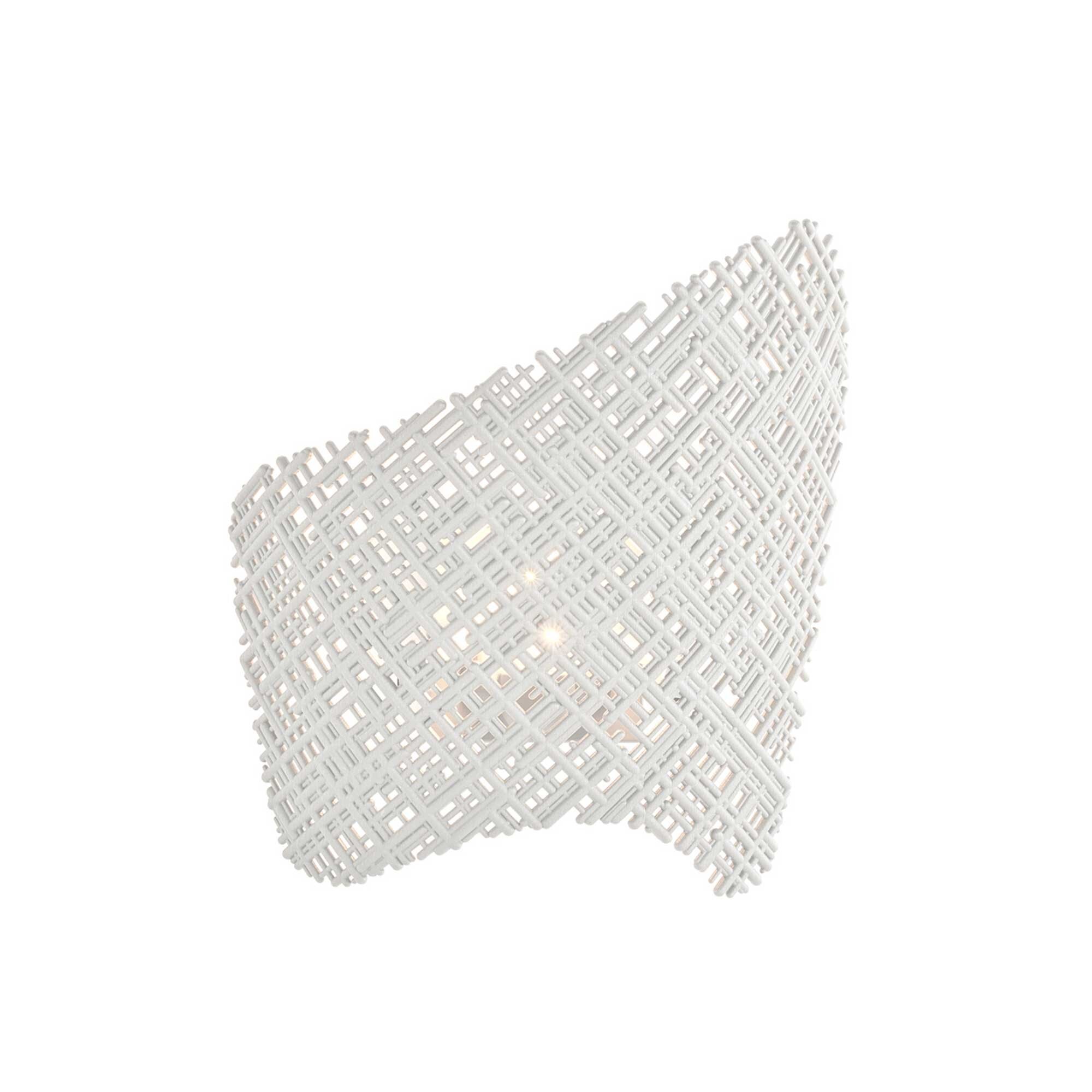 Kartell Tea Applique Wall Lamp 28x12x33 White | Barker & Stonehouse