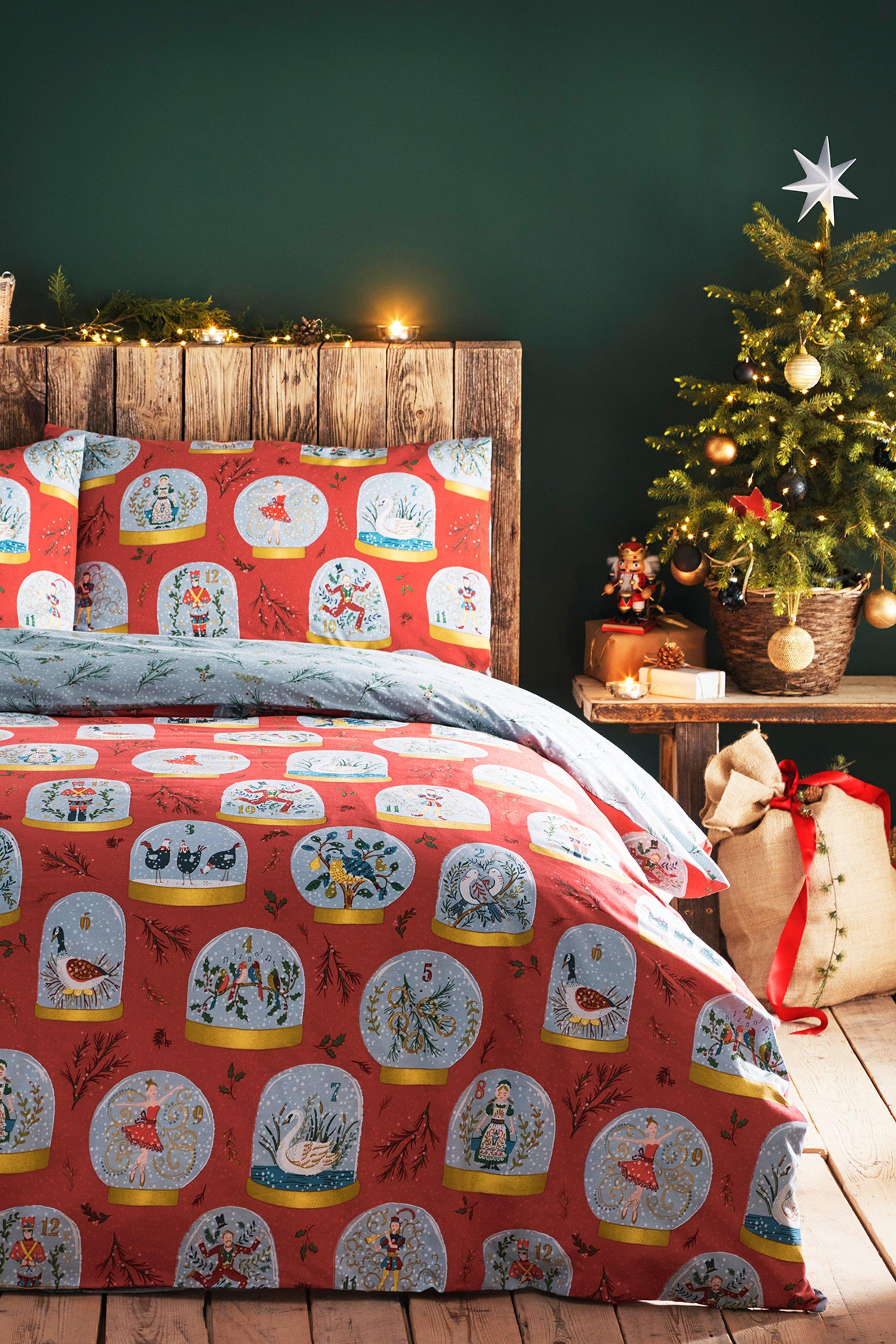 12 Days Of Christmas Single Duvet Set