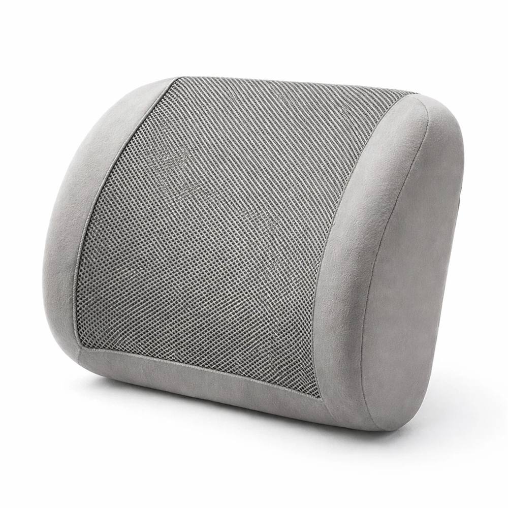 Nordara Memory Foam Seat Cushion Orthopedic Lumbar Support Pain Relief Car in Grey