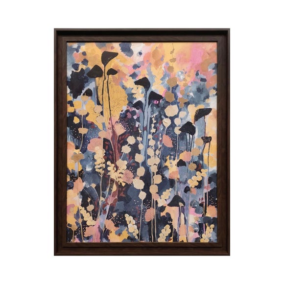 Autumnal Golden Harvest by Susan Nethercote Framed Canvas