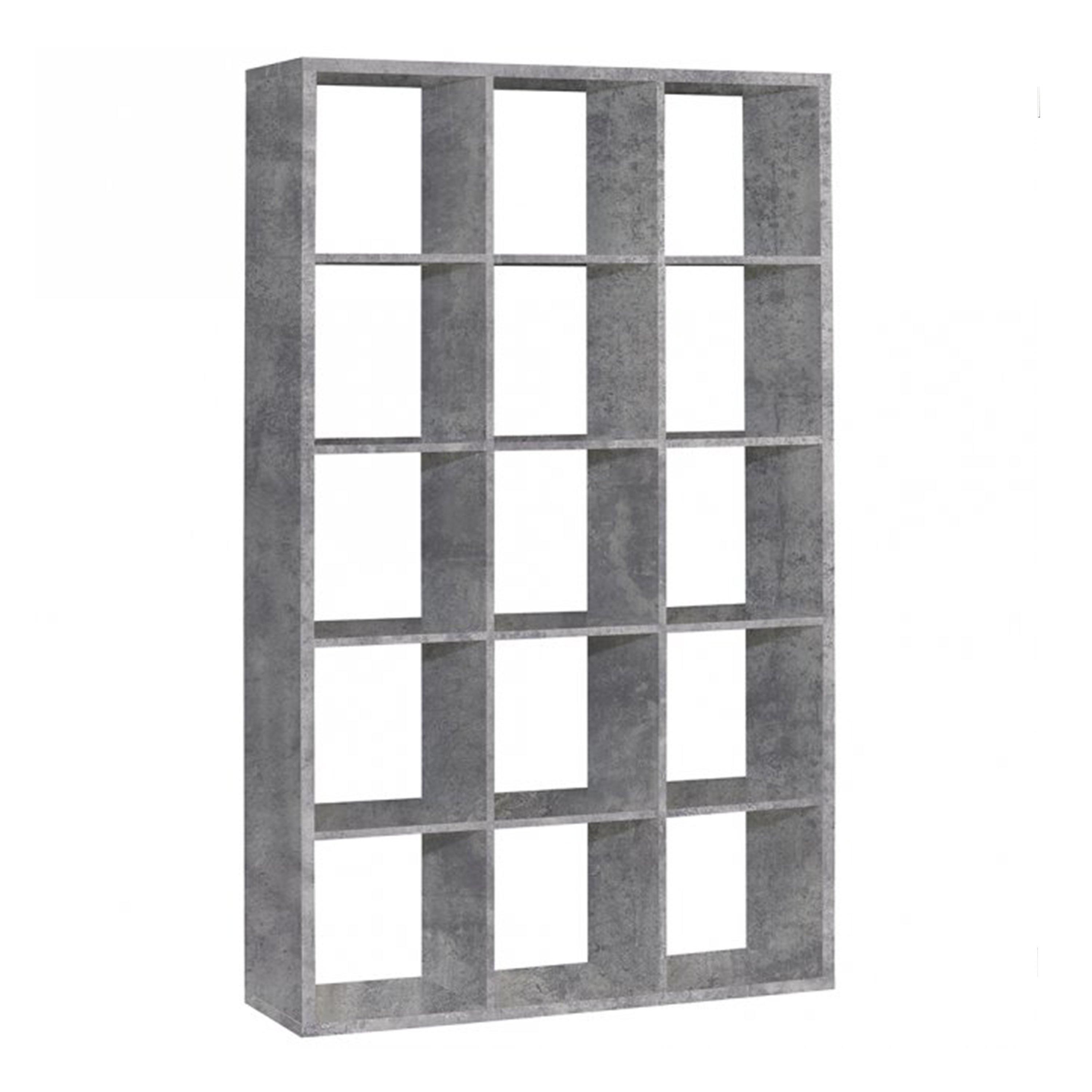 Furniture To Go Mauro 3x5 Storage Unit in in Grey