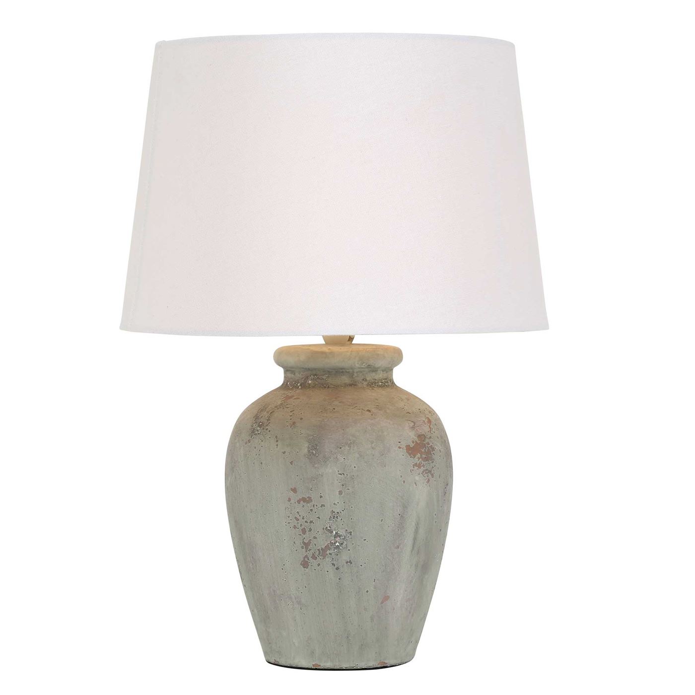 Distressed Table Lamp