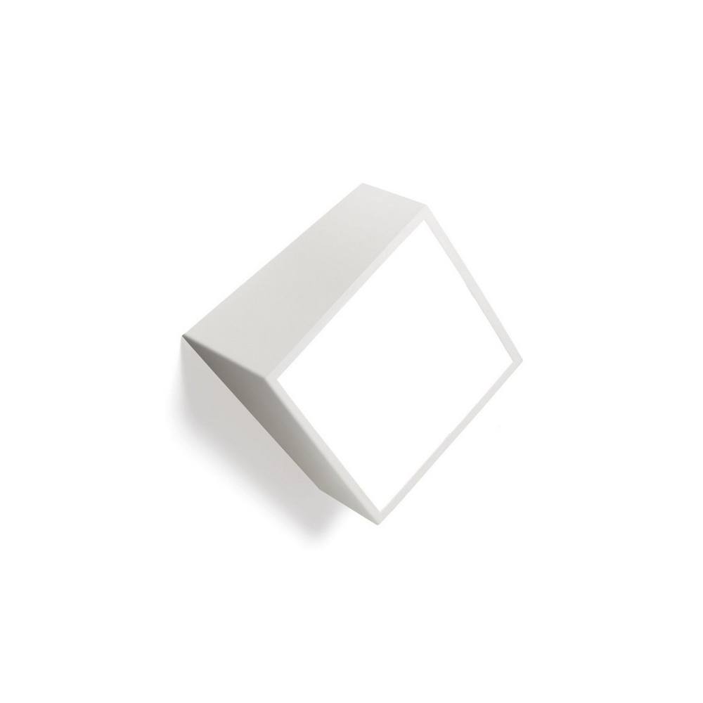 Netlighting Mini Flush Wall Light Square 2x5W G9 LED (not incl.) Matt White IP44