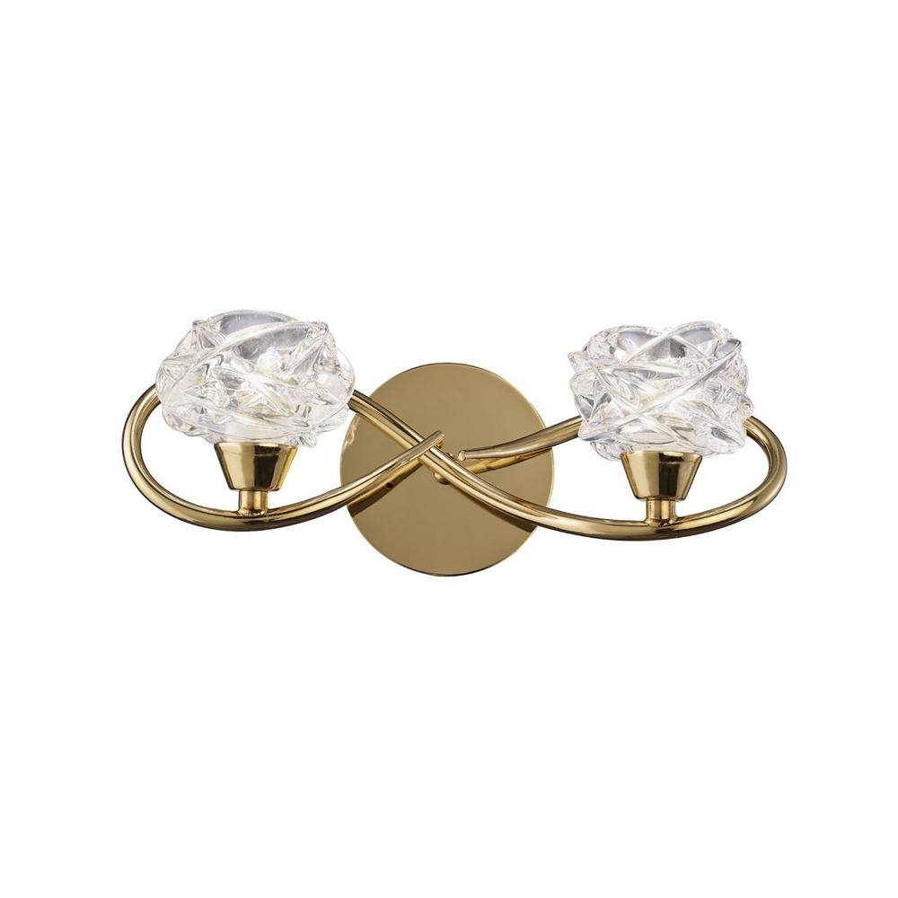 Netlighting Maremagnum Wall Lamp Switched 2 Light G9 French Gold