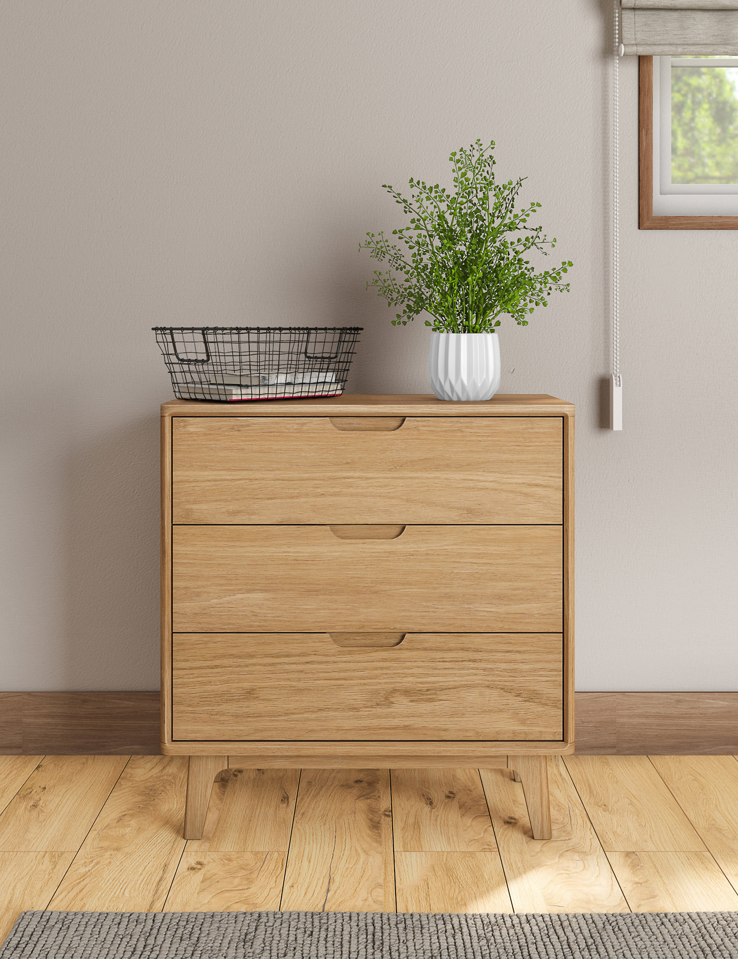 M&S Nord 3 Drawer Chest