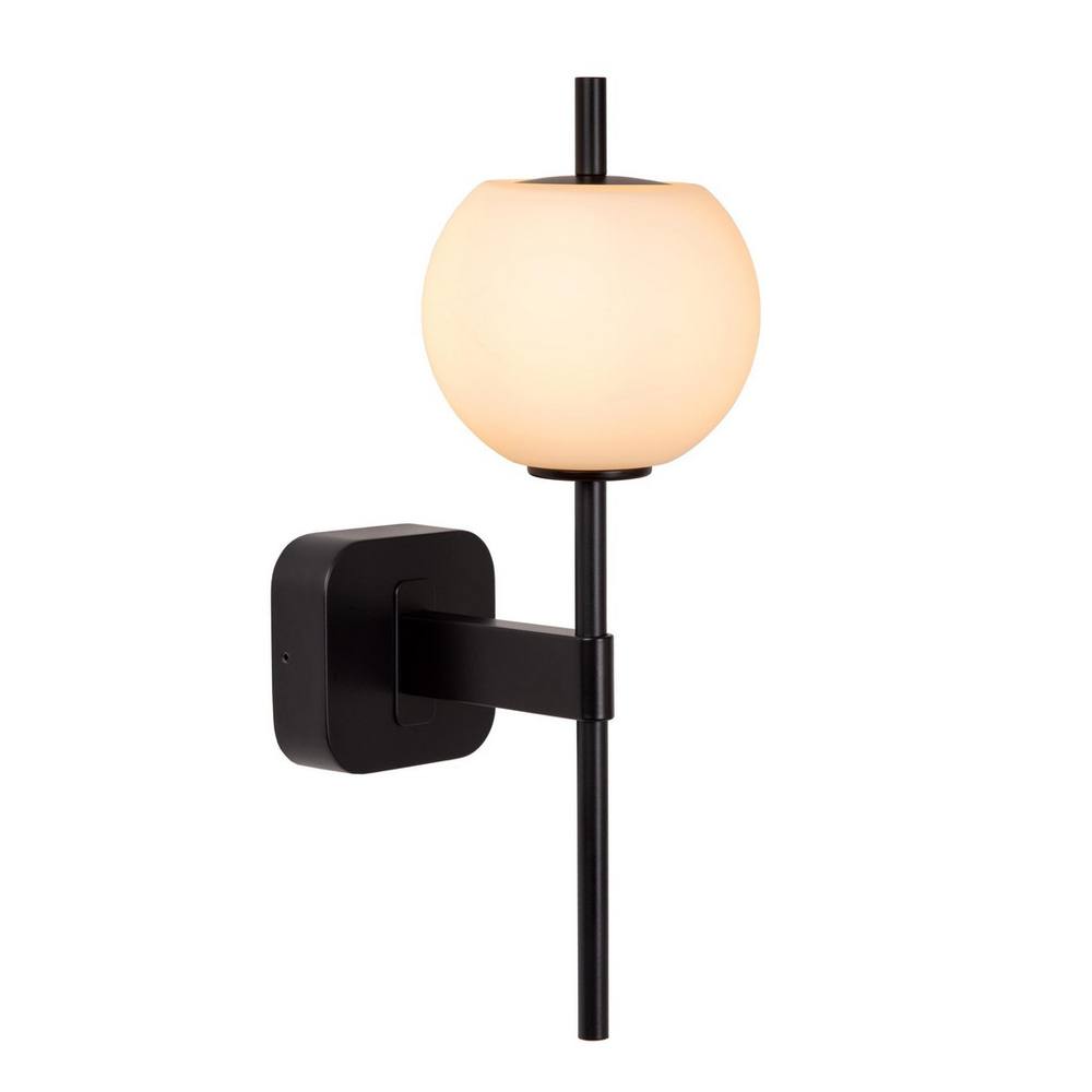 Netlighting Elda Wall light Bathroom 1xG9 IP44 Black