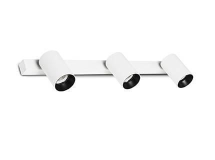 Netlighting Stan Wall Ceiling Lamp White 3x GU10