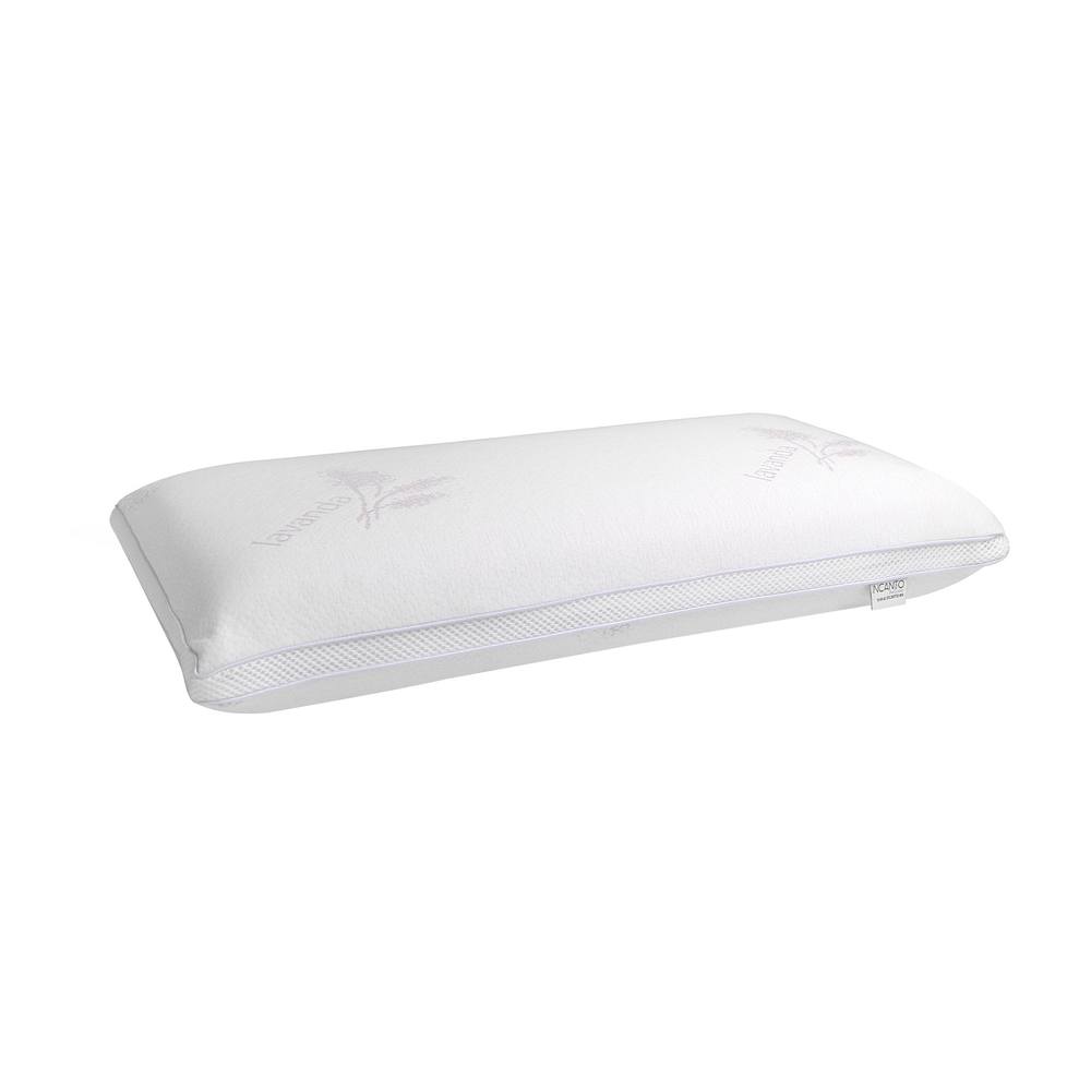 Angel Cerda Viscoelastic Pillow with Lavender Scent 75x35x15 cm in White