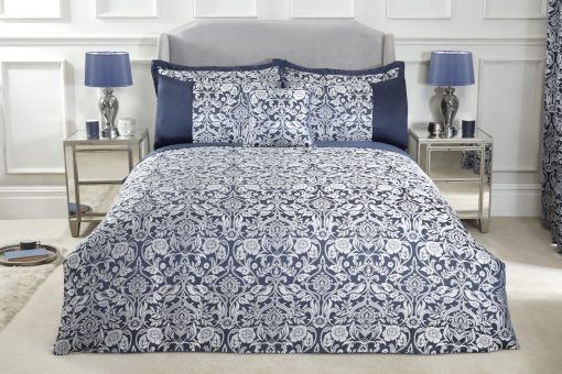 New Edge Blinds Harrow Duvet Set in Blue
