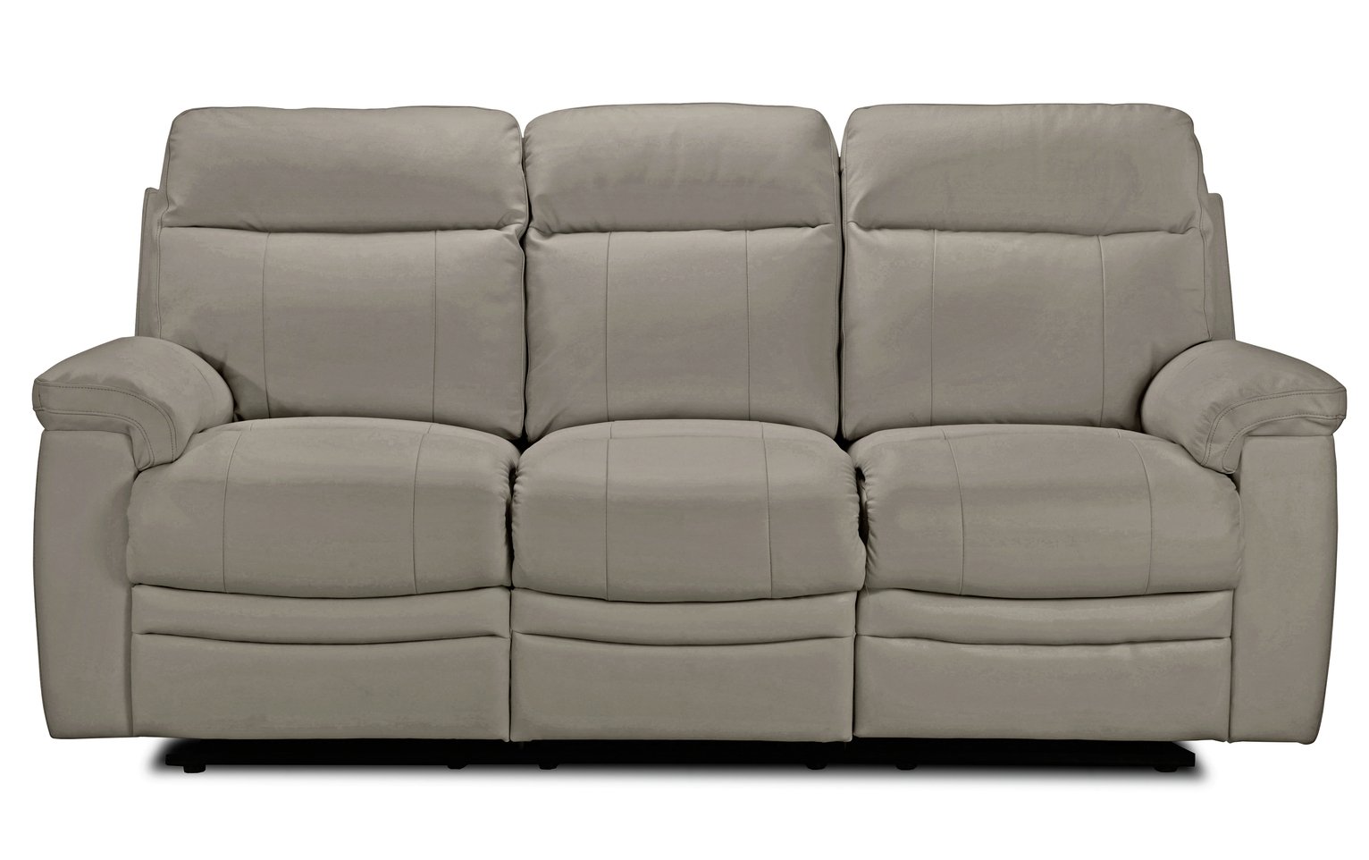 Argos Home Paolo 3 Seater Manual Recliner Sofa - Grey