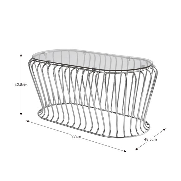 Yinka Ilori Trumpet Steel Coffee Table 6