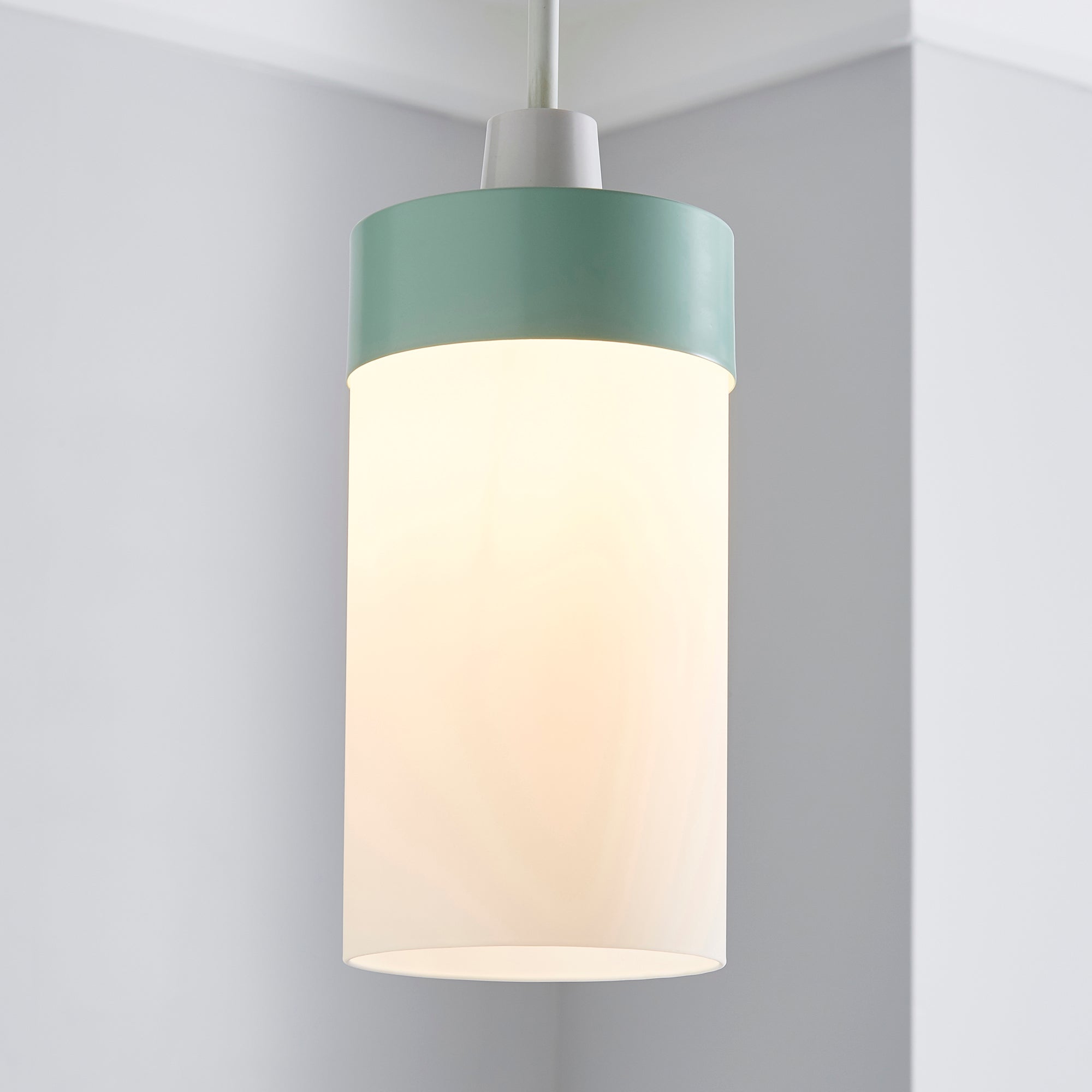 Ferris Mint Easy Fit Pendant Green