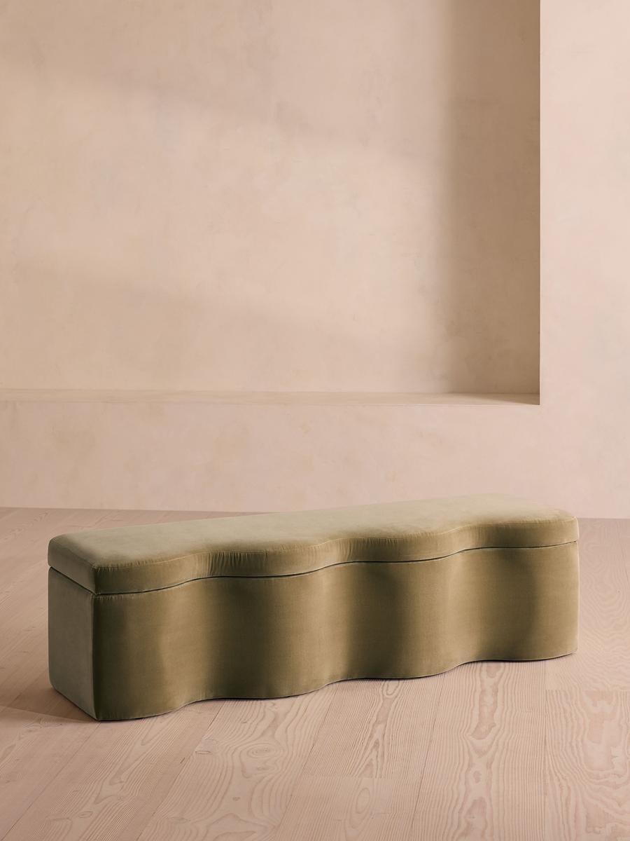 Eli Storage Bench, Lichen Velvet