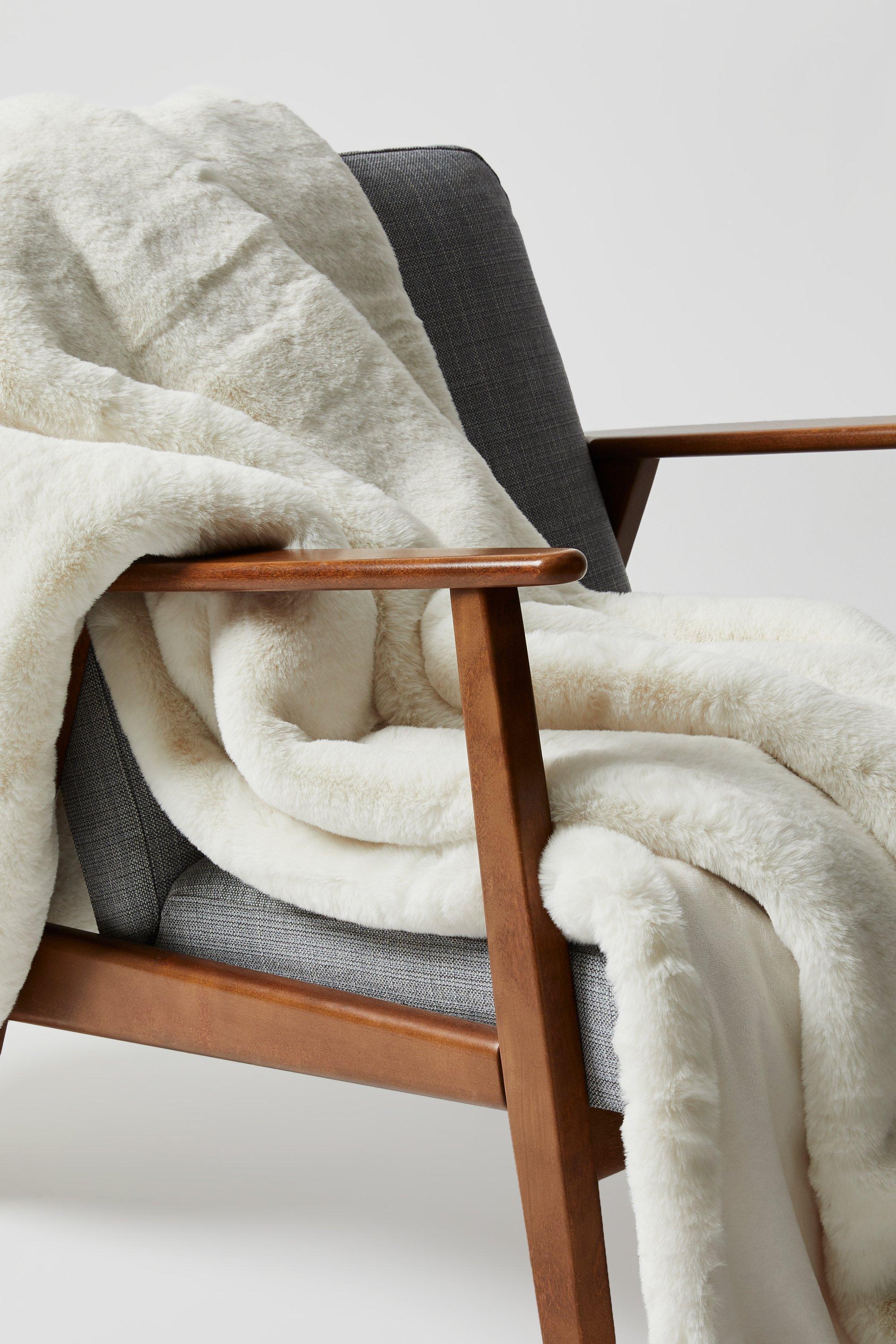 Luxe Faux Fur Throw