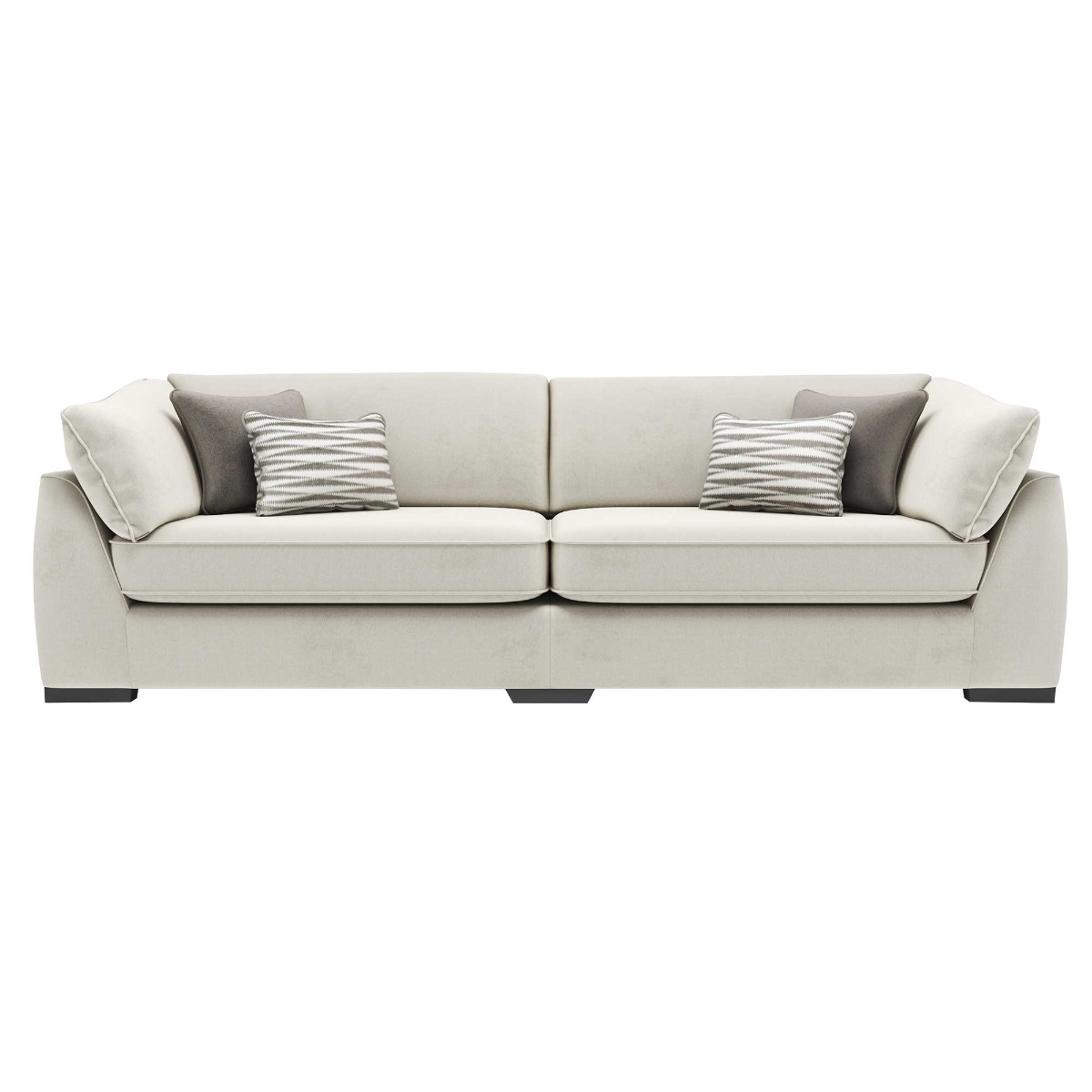Borelly 4 Seater Split Frame Sofa, Dolce Magnesium