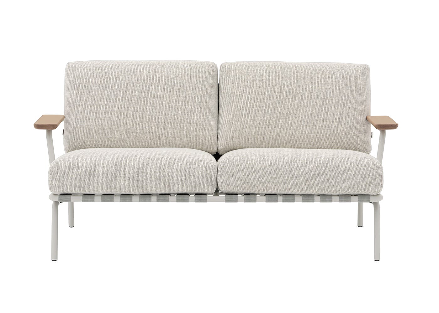 Muuto Settle Outdoor 2 Seater Sofa in Laze 1/Grey