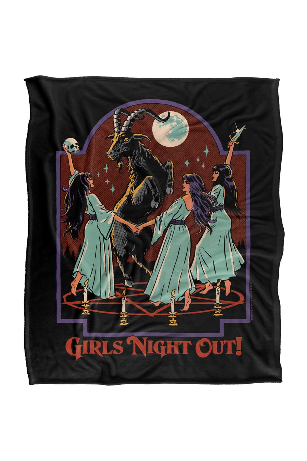 Steven Rhodes Girl'S Night Out Silky Touch Super Soft Throw Blanket