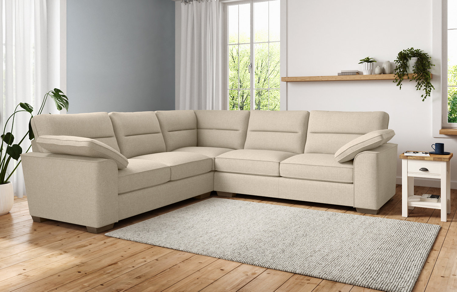 M&S Nantucket Highback Large Corner Sofa