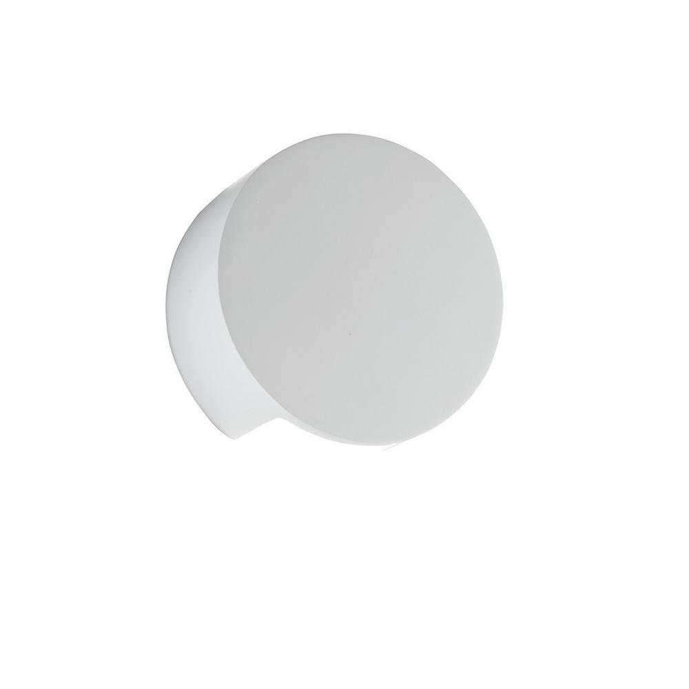 Netlighting LEIRON Plaster Wall Light White 15.5x7cm