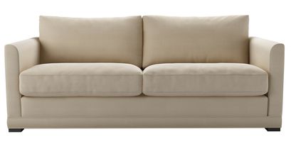 Aissa 3 Seat Sofabed in Moon Smart Cotton - sofa.com