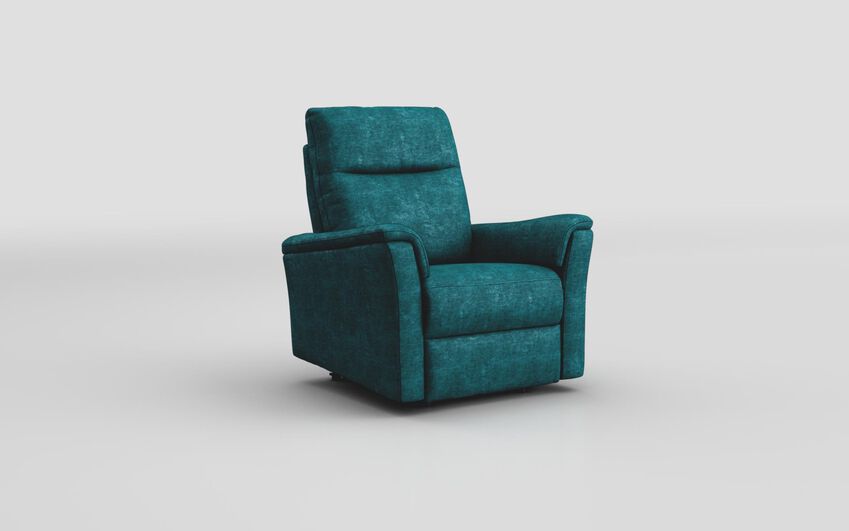Blue Fabric Fusignano Armchair