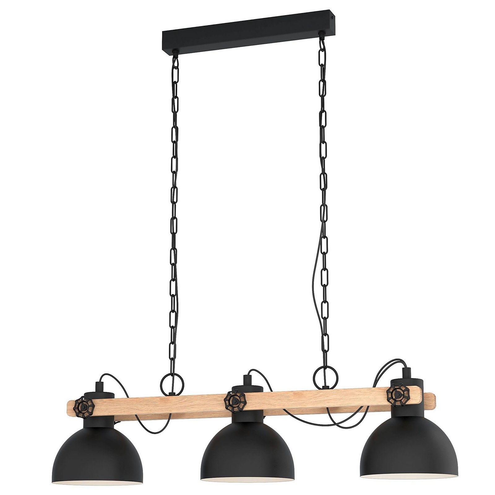 EGLO Lubenham Vintage 3L Pendant Light