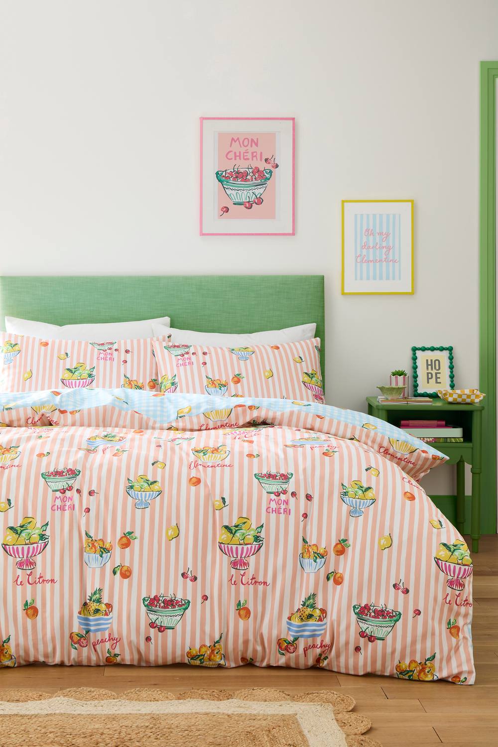 Fusion 'Summer Fruits' Easy Care Duvet Cover Set