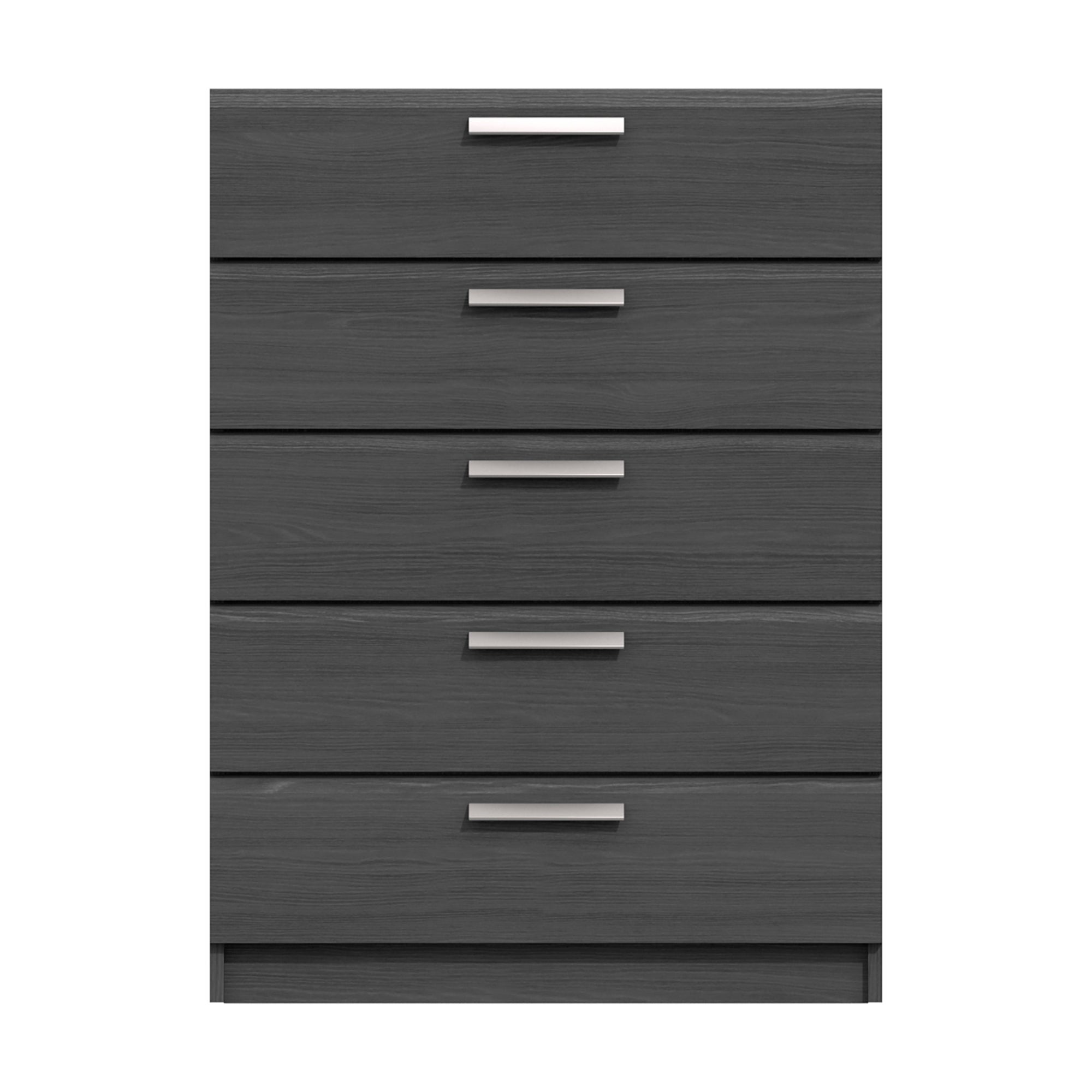 Piper 5 Drawer Chest Grey