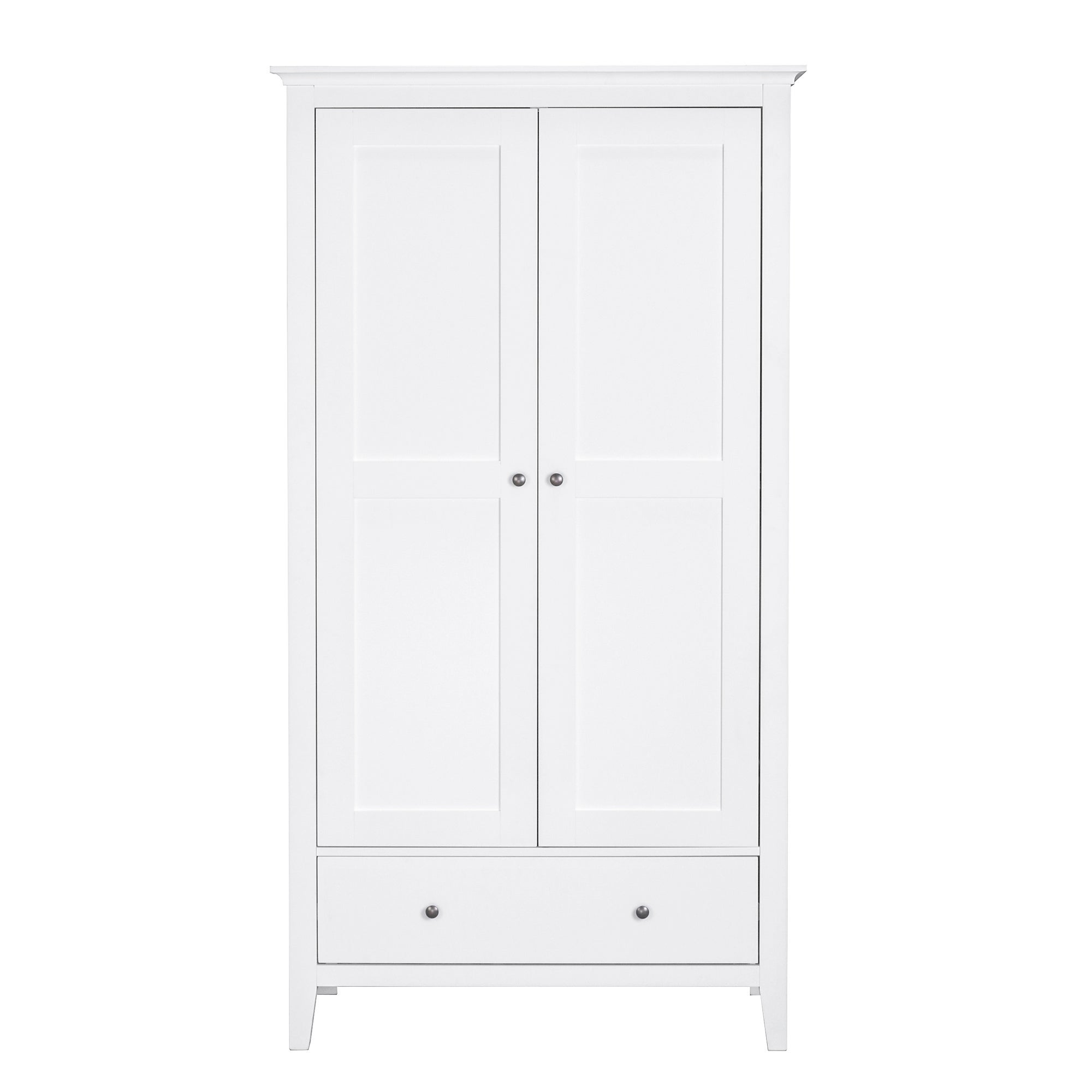 Lynton Gents Wardrobe White