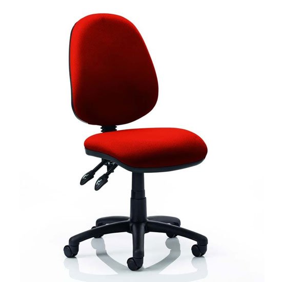 Luna II Office Chair In Tabasco Red