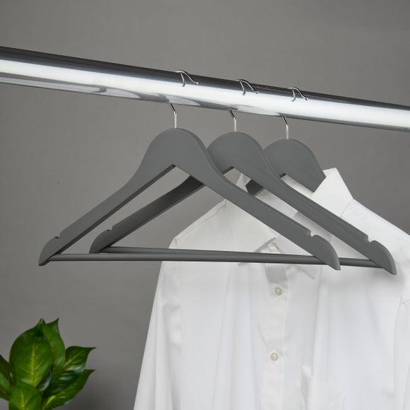 Set of 3 Soft Touch Hangers