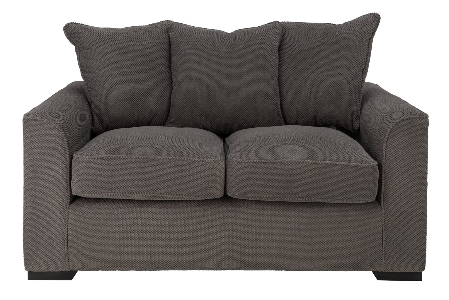 Argos Home Carson 2 Seater Fabric Sofa - Grey