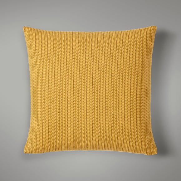 Knit Look Printed Cushion