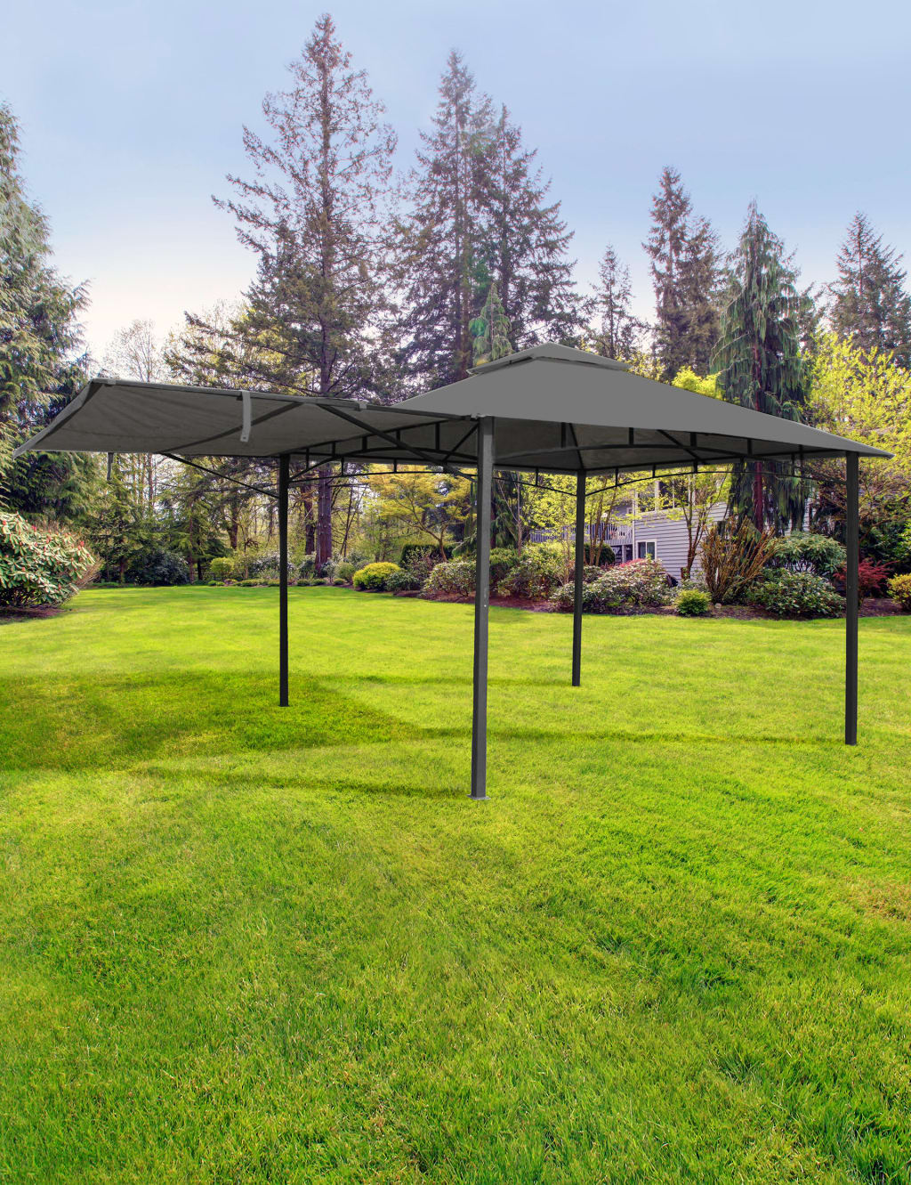 Royalcraft Algarve Extending Gazebo Grey