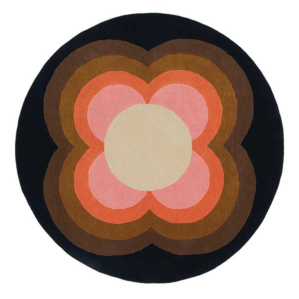 Orla Kiely Sunflower Pink Rug