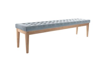 Buttons Bench in Windermere Cotton Matt Velvet - sofa.com