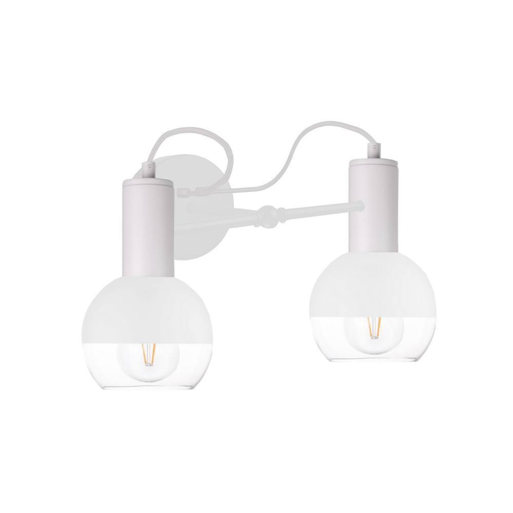 Netlighting Arne Wall Lamp White 25cm 2x E27