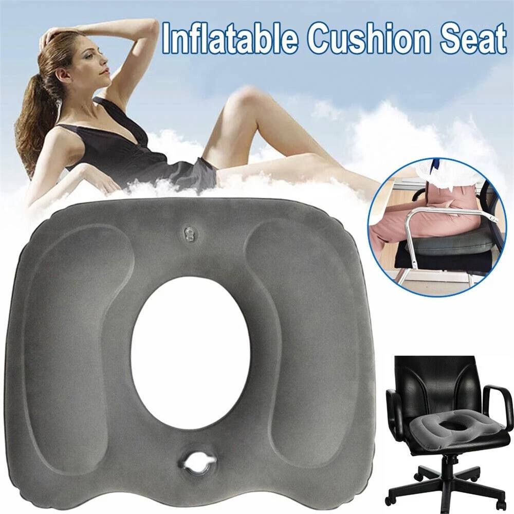 Nordara LARGE Donut Cushion Memory Foam Medical Ring Seat Pain Relief in Grey