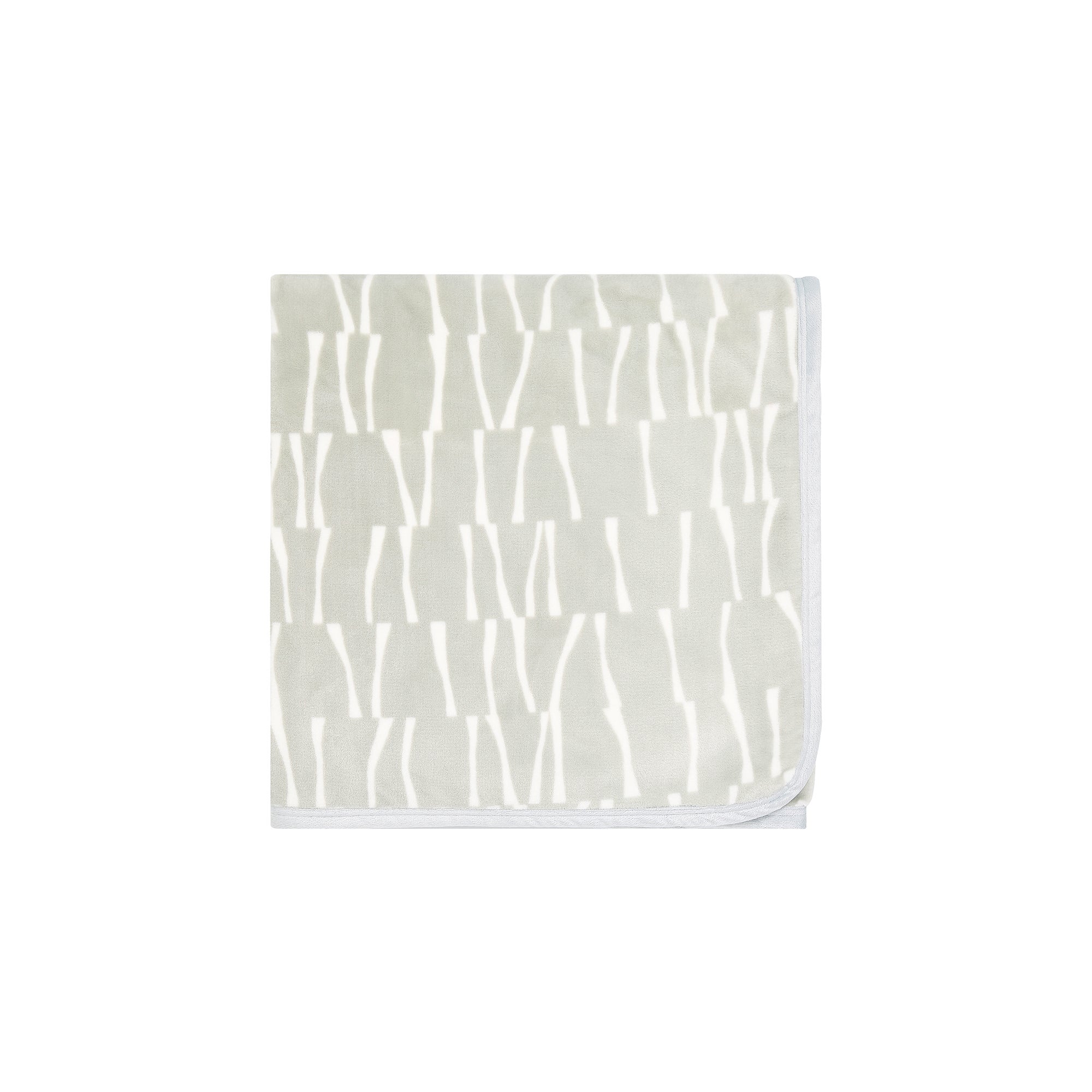 Helena Springfield Jasminda Viva Olive Fleece Throw Green/White