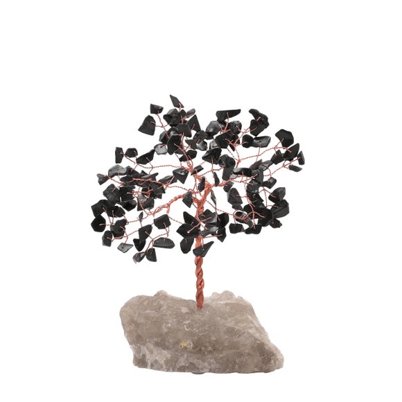Serenity Black Tourmaline Gemstone Tree 3