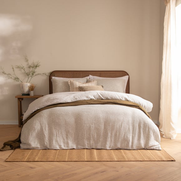 Yard Perrie Leaf 100% Cotton Duvet Cover and Pillowcase Set