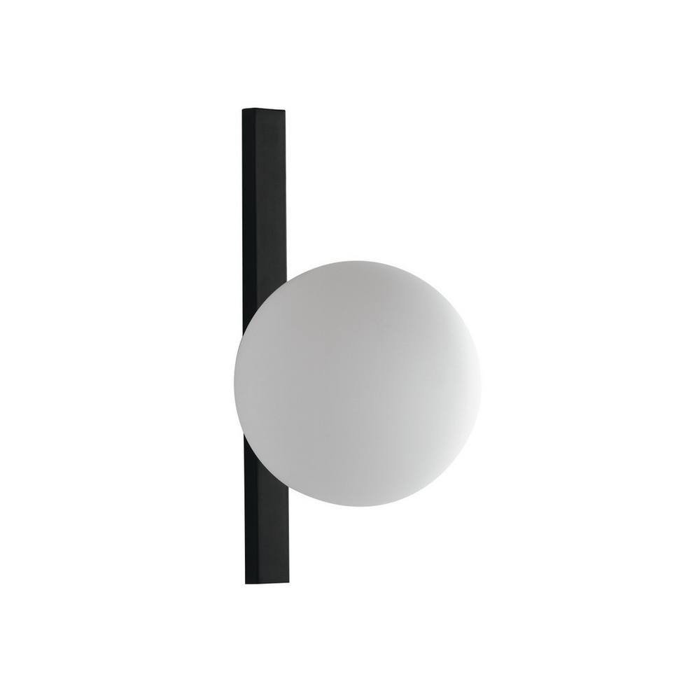 Netlighting Enoire Globe Wall Lamp Black Opal E14