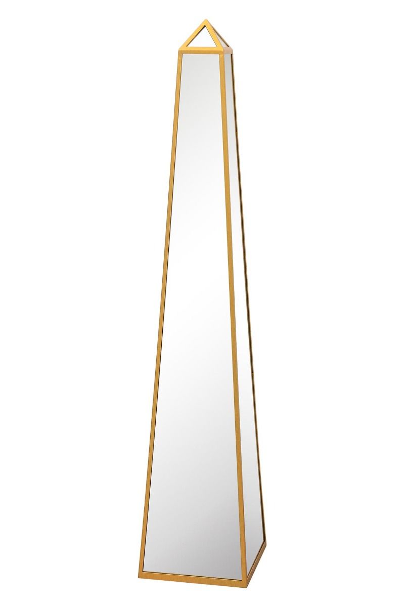 MirrorOutlet Gold Metal Edged Mirrored Ornament (150CM X 30CM X 30CM) 5