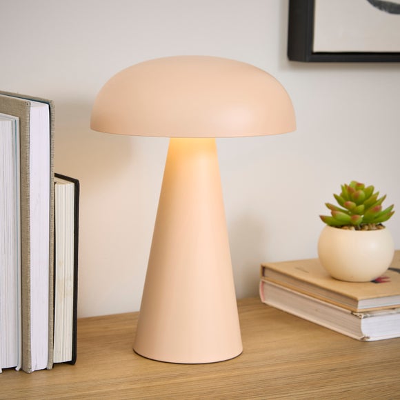 Milo Mushroom Rechargeable Touch Dimmable LED Table Lamp